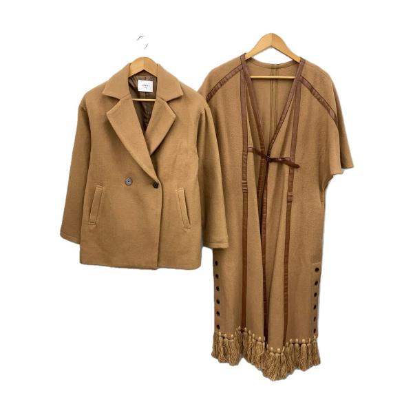 AMERI◆BLANKET 3WAY COAT/FREE/ウール/CML/01920740960