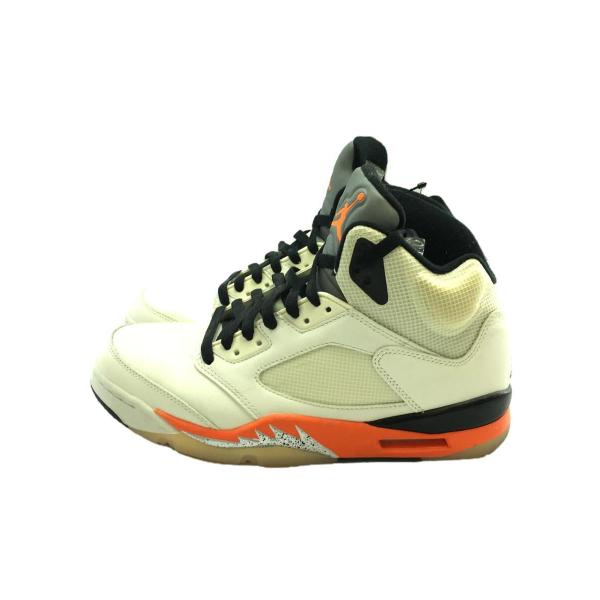 NIKE◆AIR JORDAN 5 RETRO_エアジョーダン 5 レトロ/27cm/IVO/DC1...