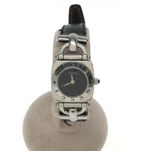 GUCCI（グッチ） ホースビット レディース 腕時計 6300L 黒 ブラック