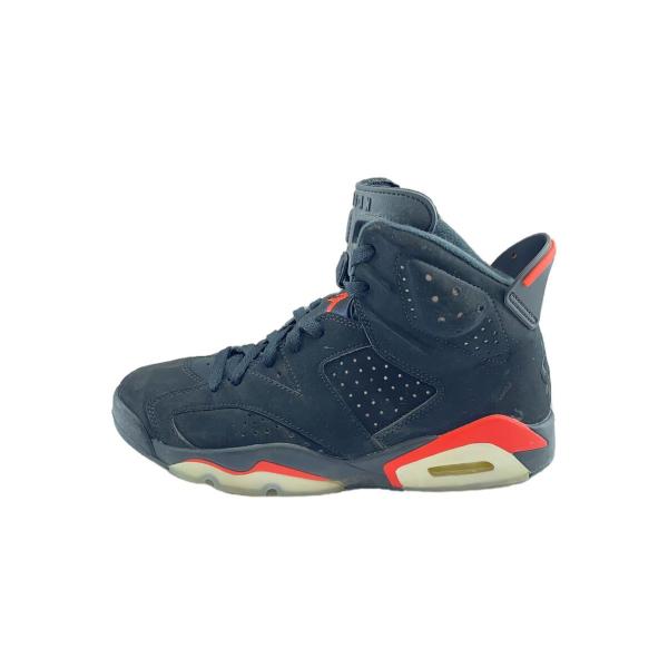 NIKE◆AIR JORDAN 6 RETRO OG/ハイカットスニーカー/26.5cm/BLK/3...