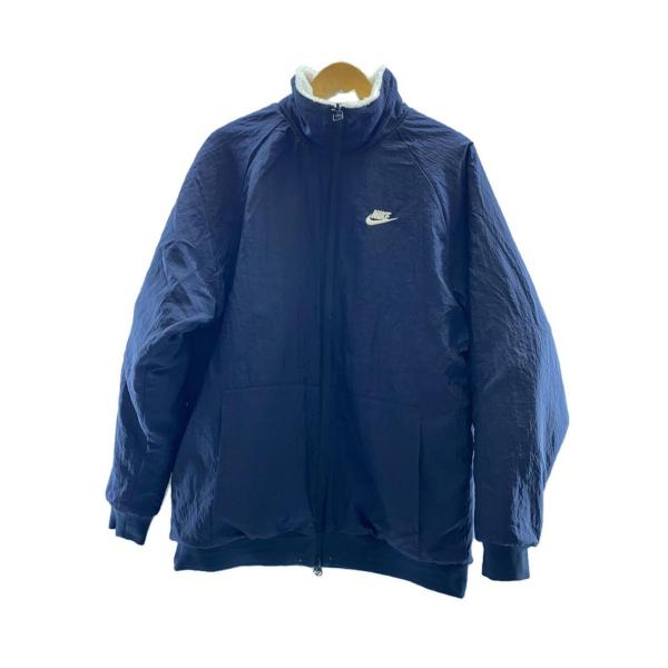 NIKE◆FULL ZIP BIG SWOOSH BOA JACKET/ジャケット/XL/NVY/無...