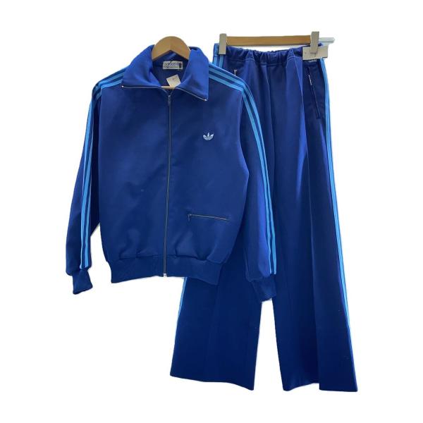 adidas◆80s/トラック/デサント製/セットアップ/M/ポリエステル/NVY/ADA-06F/...
