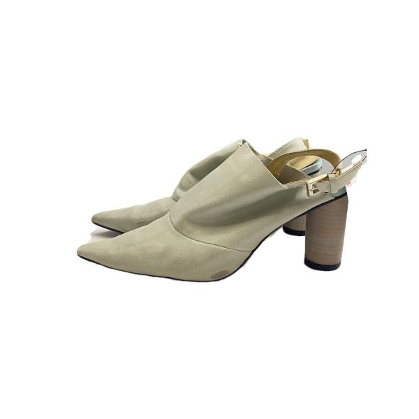 AMERI◆パンプス/M/GRN/ポインテッドトゥミュールヒール