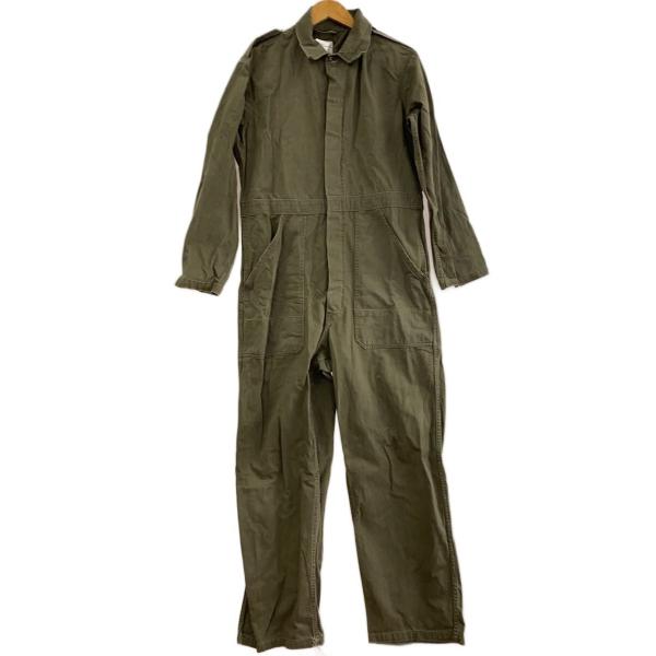 MILITARY◆80s/オランダ軍/フライトスーツ/オールインワン/コットン/KHK