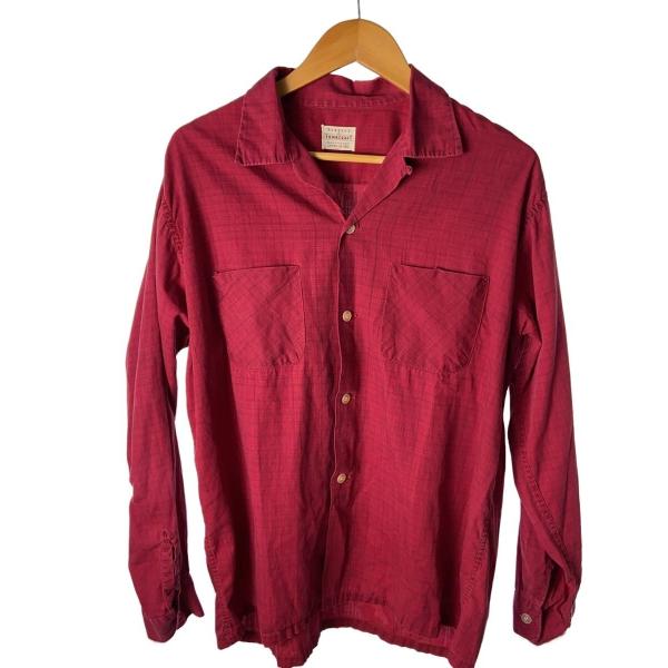 TOWN CRAFT◆50ｓ/ダメージ有/長袖シャツ/16.5/--/BRD/チェック