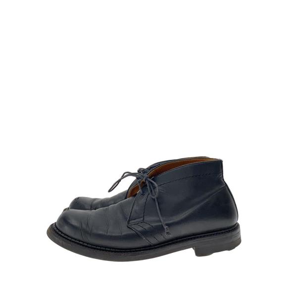 KIDS LOVE GAITE◆チャッカブーツ/US7.5/BLK/つま先キズ有