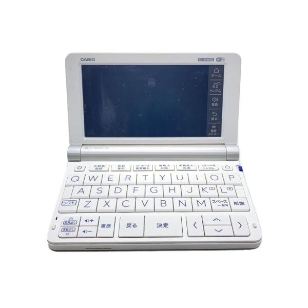 CASIO◆電子辞書 エクスワード XD-SX9800WE [ホワイト]/タッチパネル