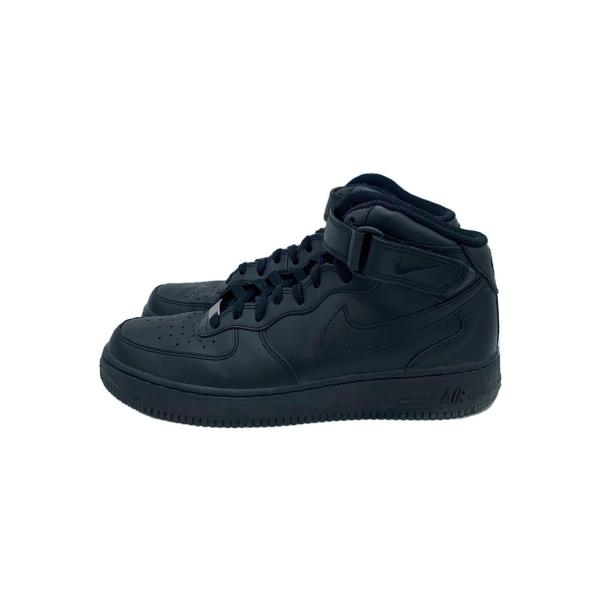 NIKE◆AIR FORCE 1 MID 07/エアフォースミッド/ブラック/315123-001/...