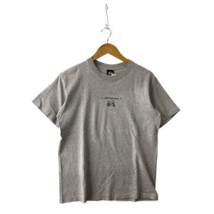 STUSSY◆Tシャツ/M/コットン/GRY//