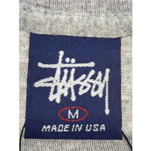 STUSSY◆Tシャツ/M/コットン/GRY//の詳細画像2