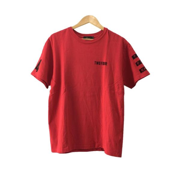 24karats◆Tシャツ/M/コットン/RED