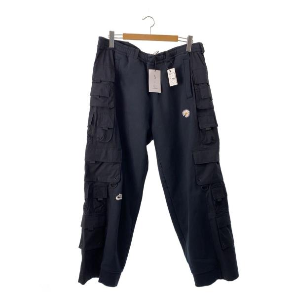 NIKE◆カーゴパンツ/M/コットン/BLK/DR0095-010/×PEACEMINUSONE/N...