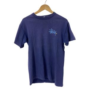 STUSSY◆Tシャツ/M/コットン/NVY//