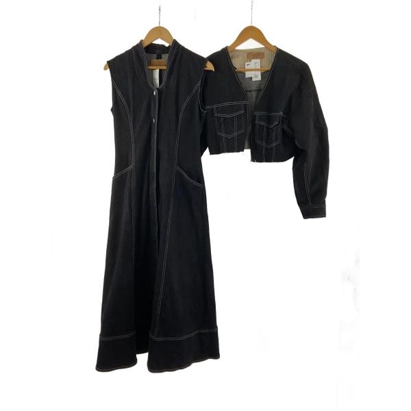 AMERI◆セットアップ/M/デニム/BLK/02220520700