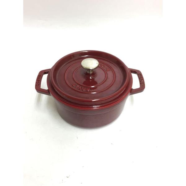 Staub◆ピコココットラウンド/ホーロー鍋/サイズ:18cm/BRD