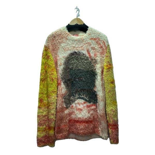 DIESEL◆K-MUNARI MAGLIA/ニット・セーター(厚手)/L/ナイロン/ピンク/K-M...