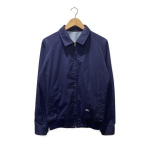 BURBERRYS◆old/SPAIN製/リーバーシブルジャケット/--/コットン/NVY//