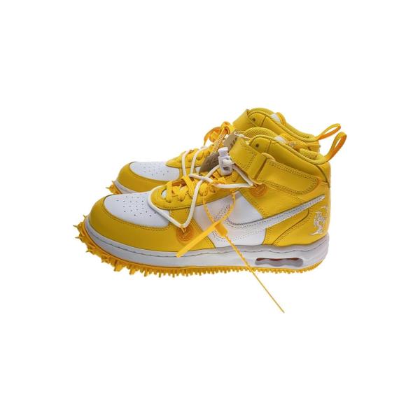 NIKE◆OFF-WHITE Air Force 1 Mid Sハイカットスニーカー/28.5cm/...