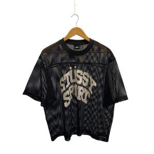 STUSSY◆Tシャツ/L/ポリエステル/BLK/1140346//