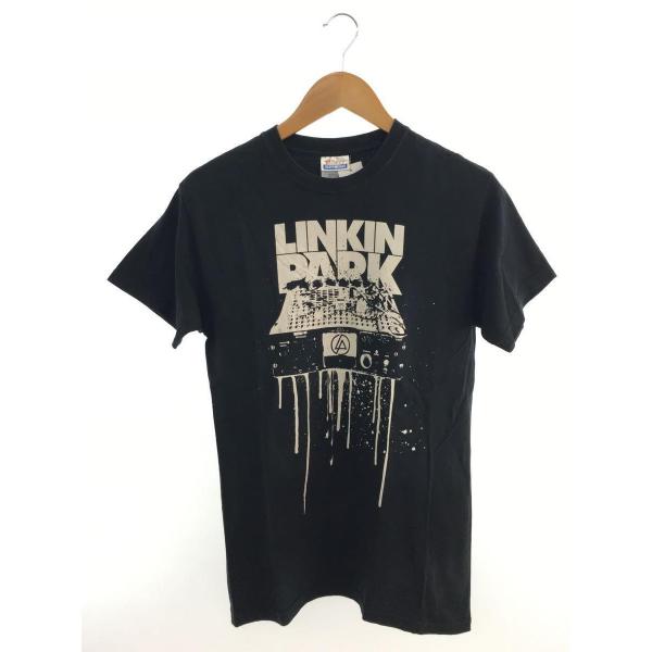 Hanes◆LINKIN PARK/Tシャツ/S/コットン/BLK/プリント