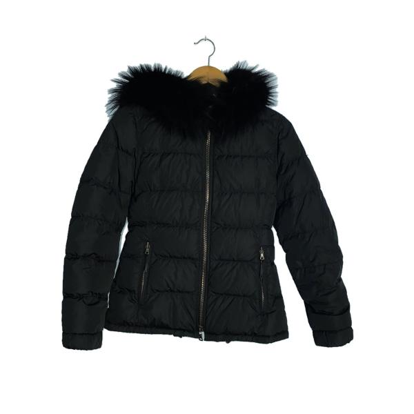 PRADA◆ダウンジャケット/38/ナイロン/ブラック