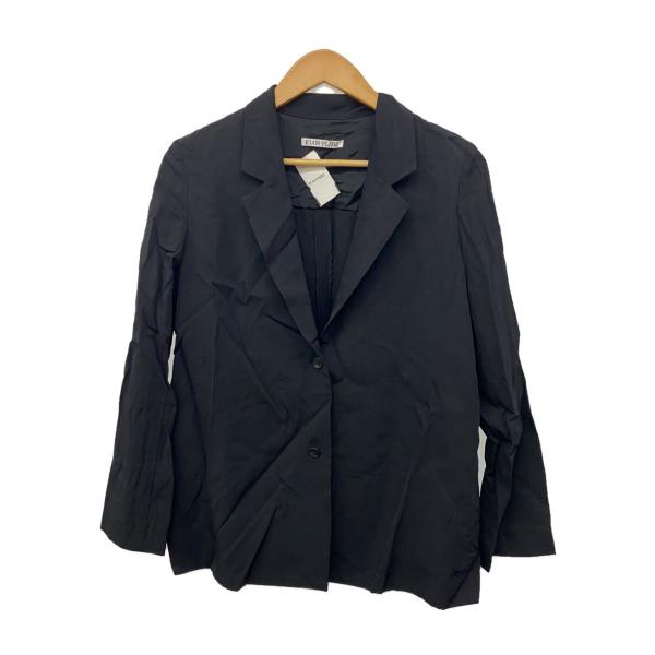 R’IAM-PLAGE◆テーラードジャケット/ジャケット/38/レーヨン/BLK/無地/230519...