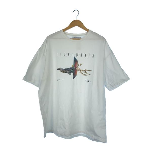 TIGHTBOOTH PRODUCTION◆INITIALIZE/Tシャツ/XL/コットン/WHT/...