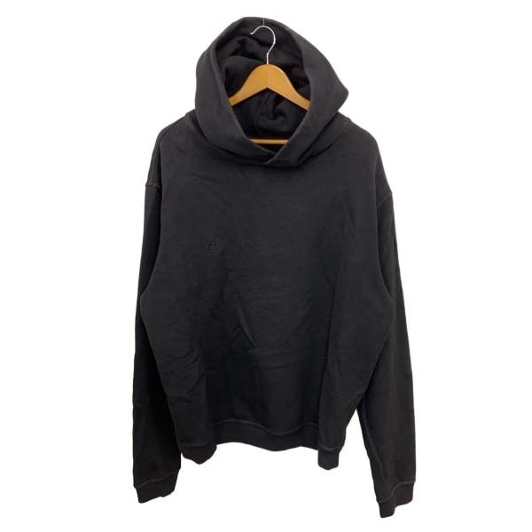 Maison Margiela◆20AW/パンチホールフーディ/パーカー/46/コットン/BLK/S...