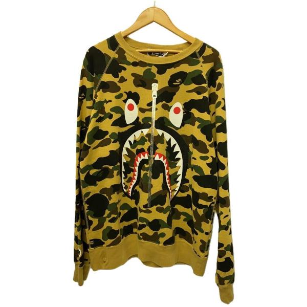 A BATHING APE◆スウェット/XXL/コットン/CML/カモフラ/001SWG301001...