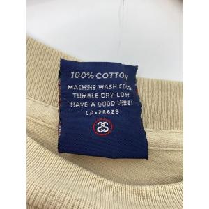 STUSSY◆Tシャツ/S/コットン/BEG//の詳細画像3