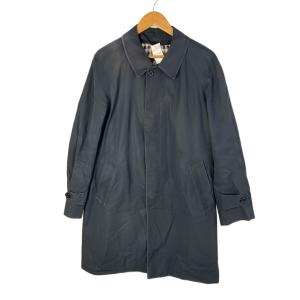 Aquascutum◆ステンカラーコート/ライナー付属/日本製/レナウン/38/コットン/BLK/2208251005-39