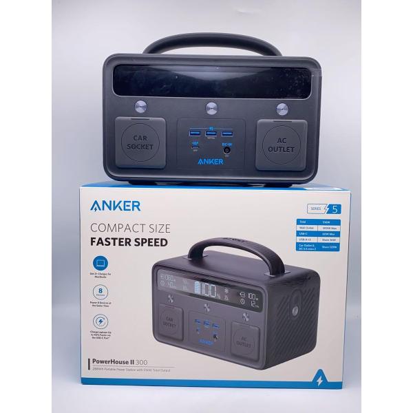 ANKER◆アンカー/ポータブル電源/PowerHouse II 300/288Wh/約4.2kg