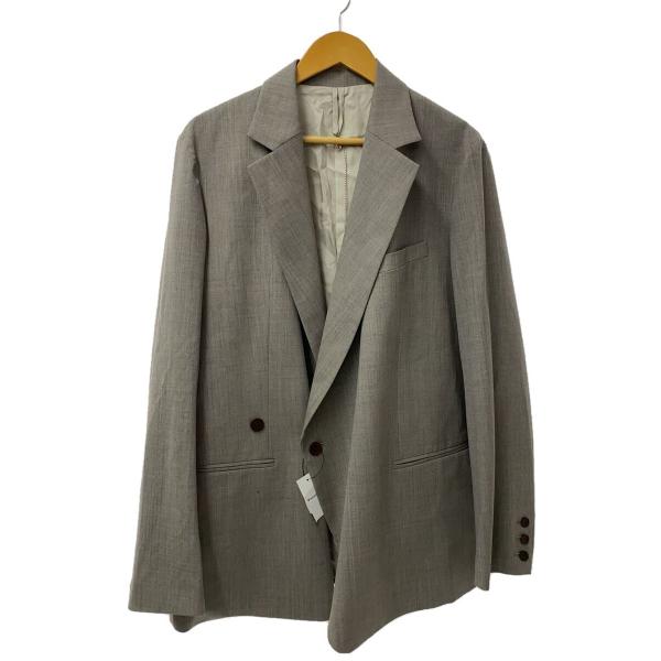 DOPPELREIHERE/テーラードジャケット/M/ウール/GRY/D45J-02-02A
