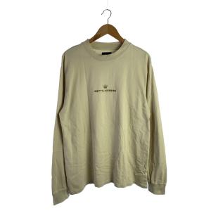STUSSY◆長袖Tシャツ/M/コットン/BEG