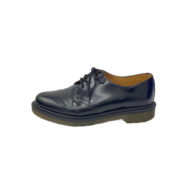 Dr.Martens◆ドレスシューズ/UK7/BLK/1461PW/AW006/3ホールシューズ/履...