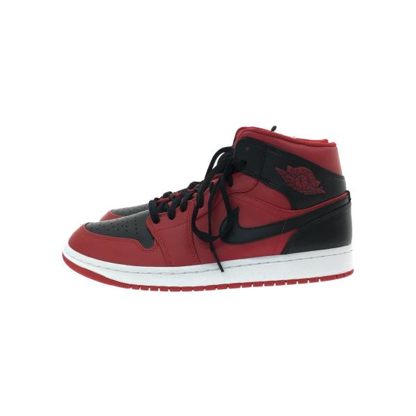 NIKE◆Air Jordan 1 Mid/Reverse Bred/スニーカー/28.5cm/RE...