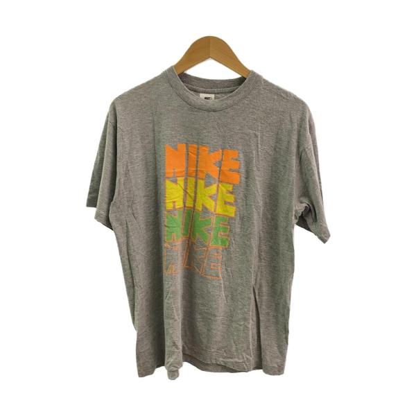 NIKE◆Tシャツ/L/コットン/GRY