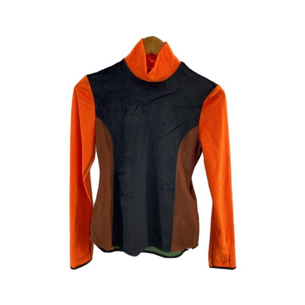 mame kurogouchi◆長袖カットソー/2/ポリエステル/マルチカラー/無地/MM22FW-...