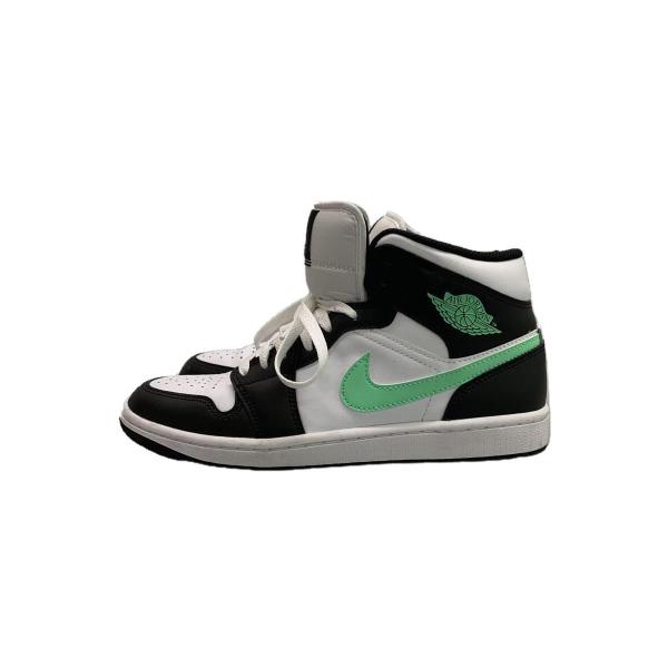 NIKE◆AIR JORDAN 1 MID/ハイカットスニーカー/26cm/BLK/DQ8426-1...