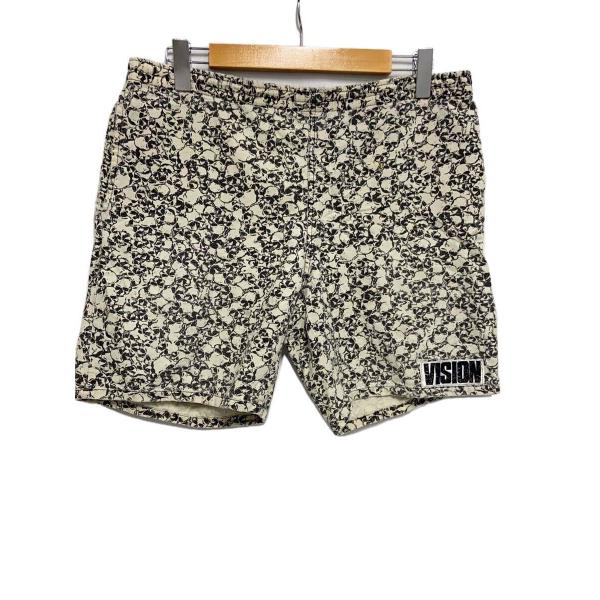 VISION STREET WEAR◆80s/PUNK SKULL/USA製/ショートパンツ/M/コ...
