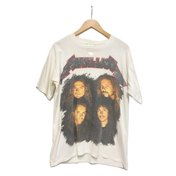 90s/METALLICA/WHEREVER I MAY ROAM/Tシャツ/L/コットン/WHT