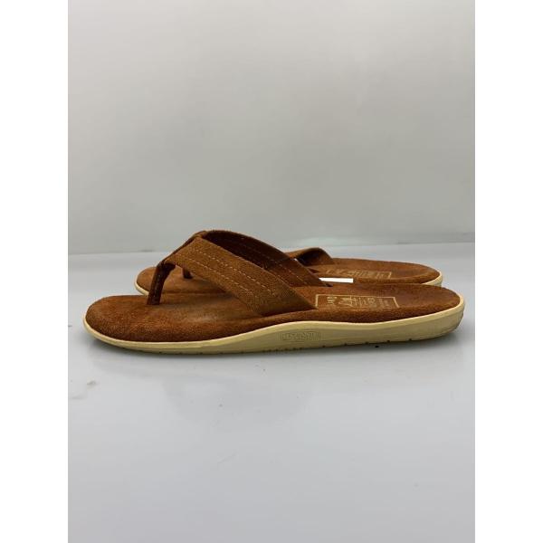 ISLAND Slipper◆サンダル/US9/BRW/スウェード/PT203