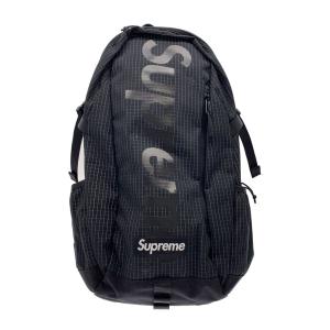 Supreme◆24SS/Backpack/リュック/ポリエステル/BLK