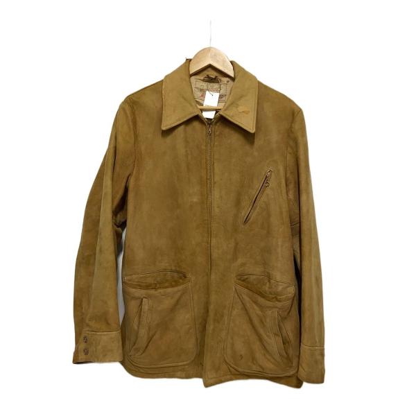 50s/Daniel Boone/ヌバック/TALON ZIP/レザー/BEG///