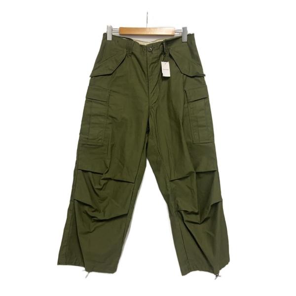 US.ARMY◆60s/M-65/GRIPPER ZIPPER/アルミジップ/カーゴパンツ/S/コッ...