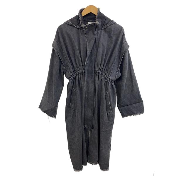 AMERI◆コート/FREE/デニム/IDG/無地/01210630530