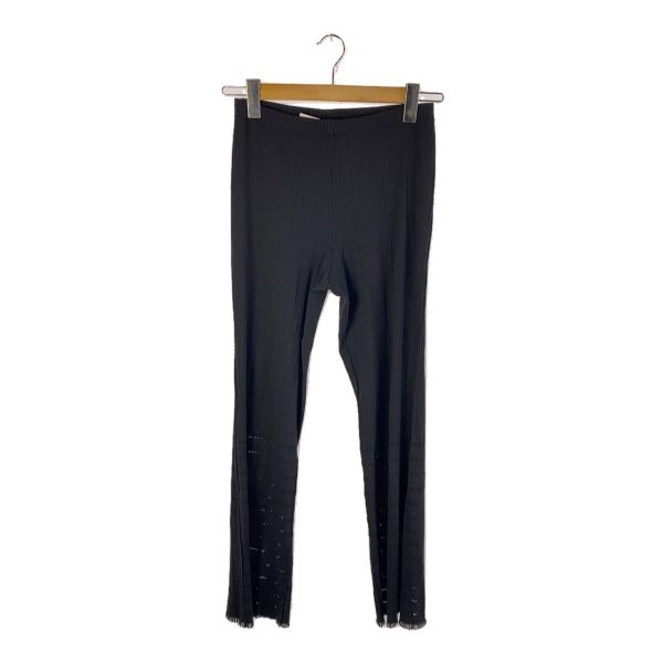 PLEATS PLEASE ISSEY MIYAKE◆ボトム/5/ナイロン/BLK/PP92LF92...