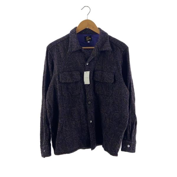Needles◆Classic Shirt Wool Paisley Jq./長袖シャツ/L/ウール...