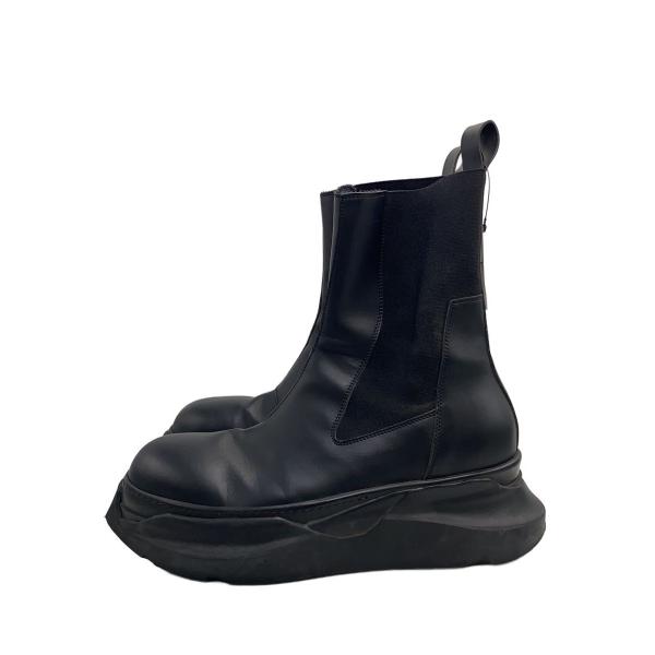 RICK OWENS DRKSHDW◆beatle abstract boots/44/BLK/レザ...