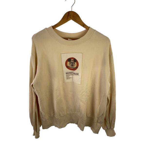 AMERI◆Disney 23AW MICKEY TAG SWEAT TOP/スウェット/FREE/...
